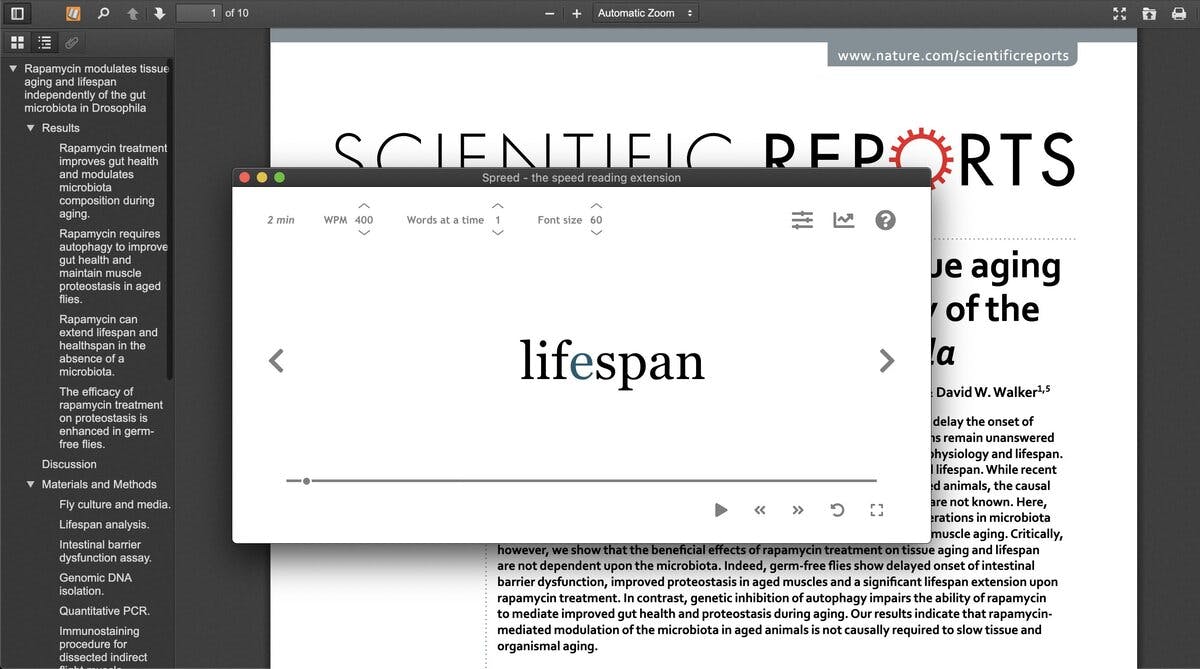 SwiftRead PDF Reader screenshot